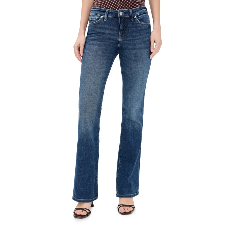 Good American Good Low Rise Bootcut Jeans Indigo1218 4