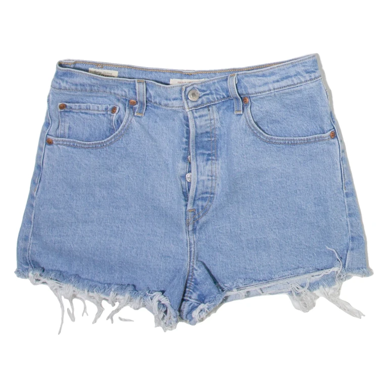 LEVI'S Womens Denim Shorts Blue M W30
