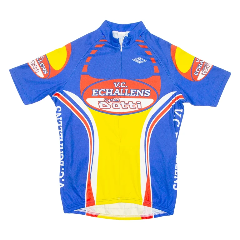 Cycling Mens Jersey Blue 1/2 Zip S