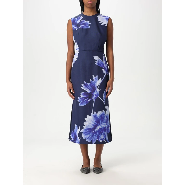 Dress Woman color Blue (PS25D29ITCVFTROUBRIDGEFLORALINDIGO)