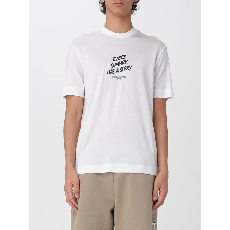 T-Shirt Men color White (EM003649AF18312U0003)