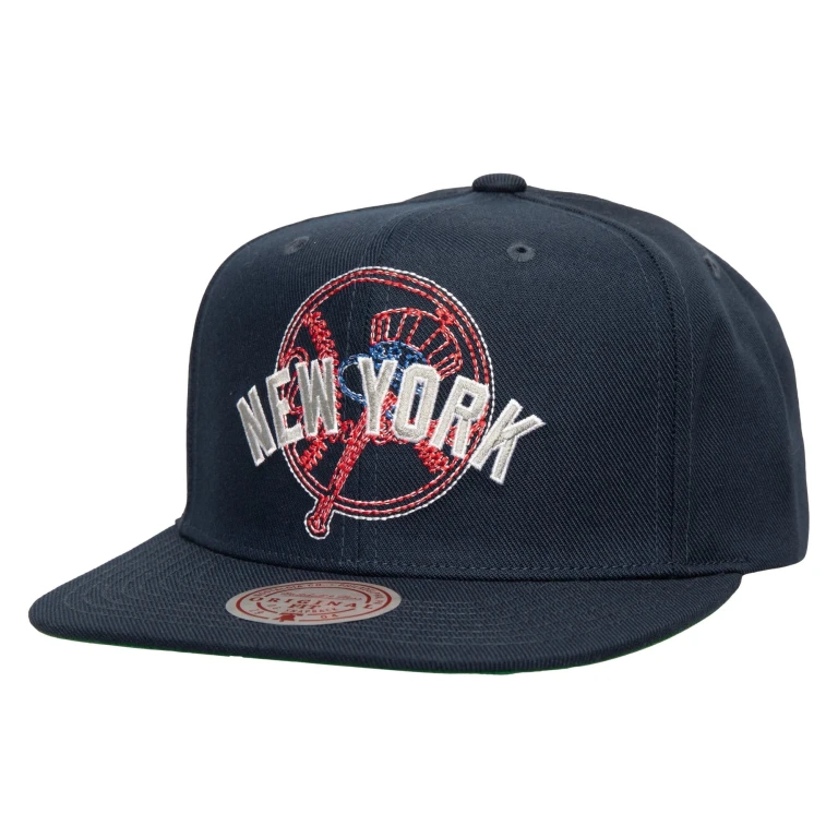 Men's MLB Double Up Snapback Yankees Snapback Caps