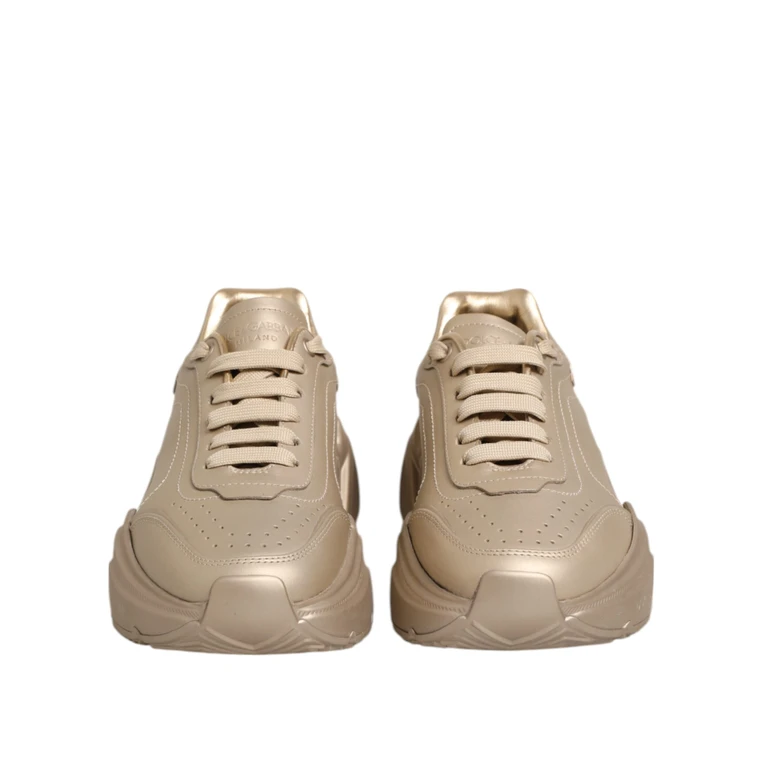 Gold Leather Daymaster Women Sneaker Shoes Calf - Women