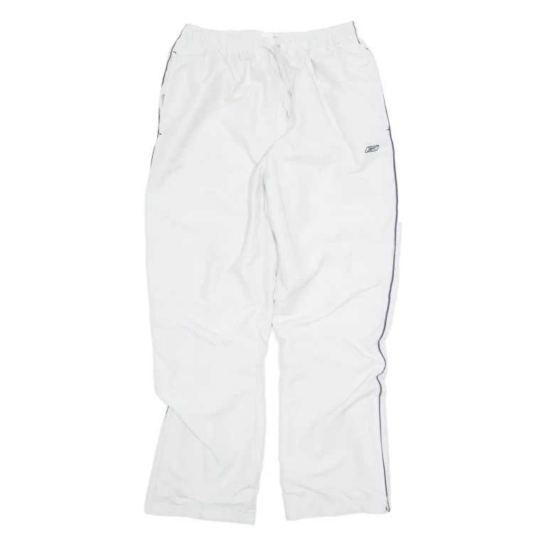 REEBOK Mens Track Pants Grey Straight M W29 L29