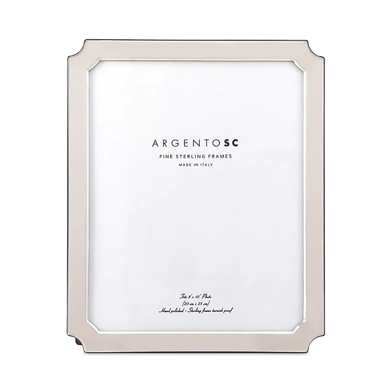 Argento Sc Edged Sterling Silver Picture Frame, 8 x 10