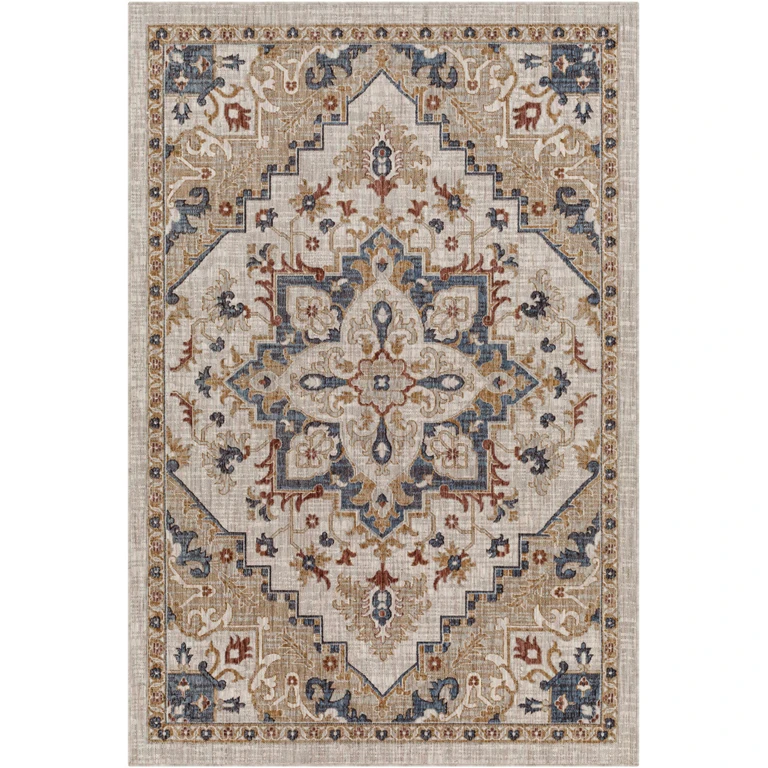 Lewa Cream Outdoor Area Rug - Clearance