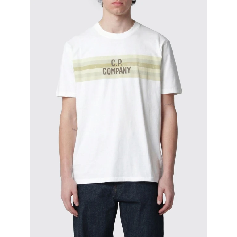 C. P. COMPANY T-Shirt Men color White (20CMTS144A110579W103)