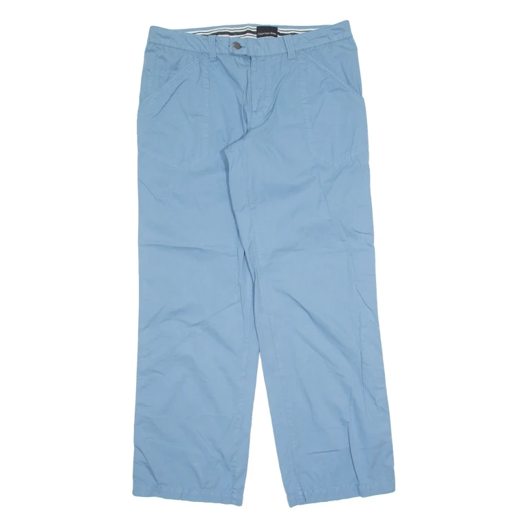 CALVIN KLEIN JEANS Outdoor Mens Trousers Blue Regular Straight W36 L34