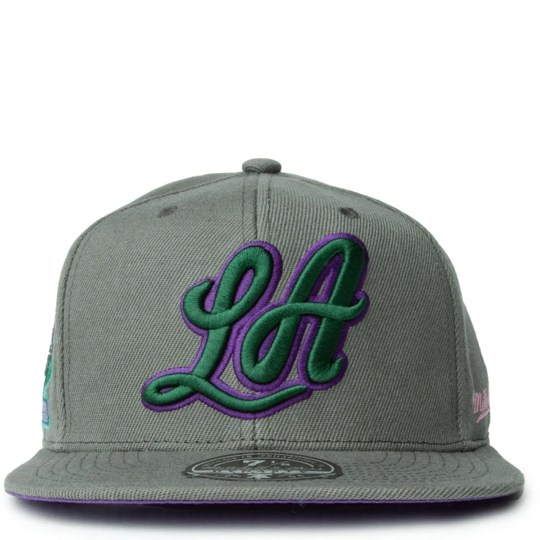 Men's NBA From Dusk Fitted Hwc Lakers Fitted Caps