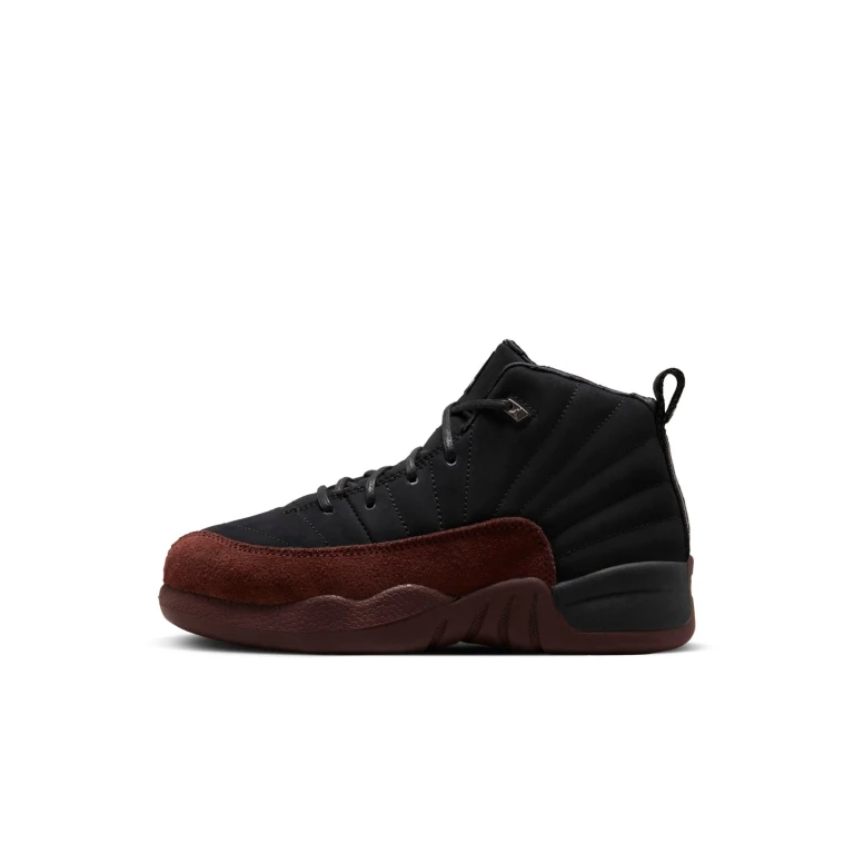 Preschool Retro 12 Sp 'A Ma Maniére Black' Ps Sneakers