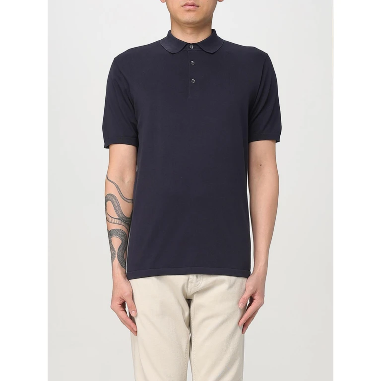 Polo Shirt Men color Blue 1 (QM040337101098)