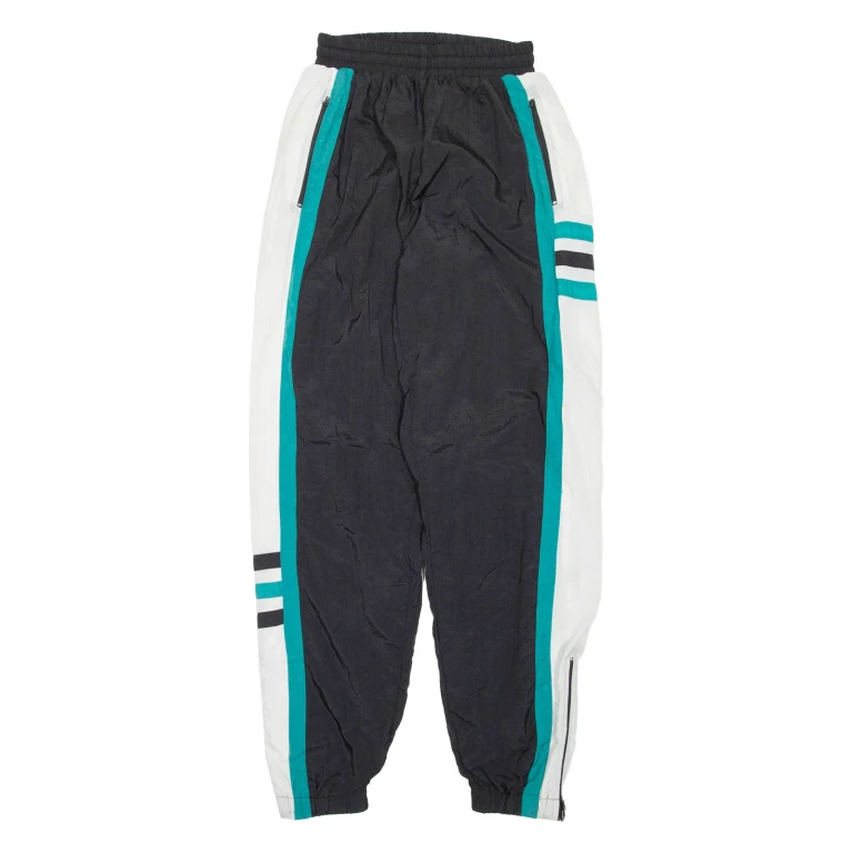 Womens Track Pants Black Tapered S W26 L33