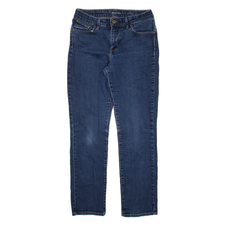 LEVI'S Womens Jeans Blue Slim Straight W29 L27