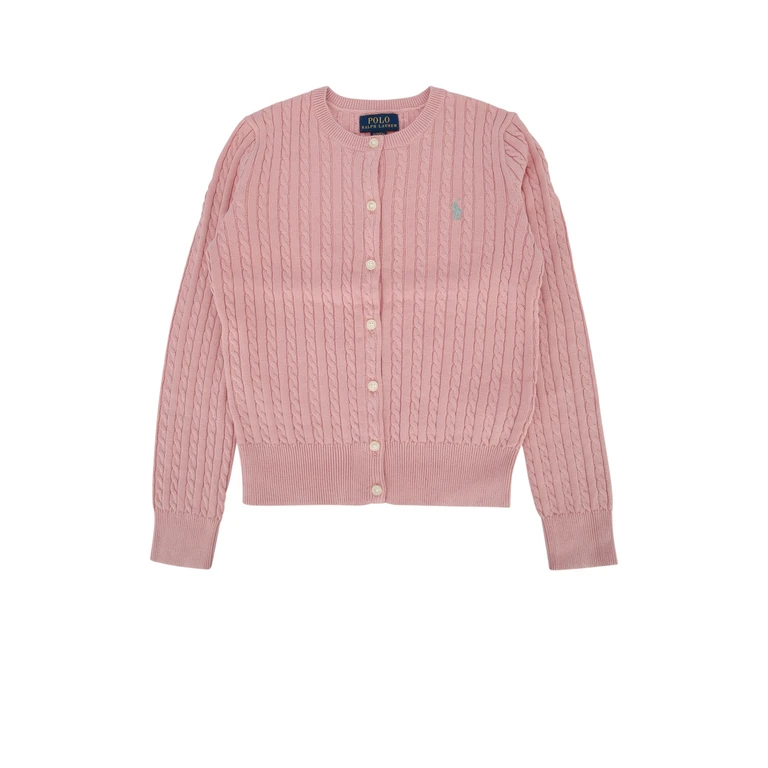 Polo Ralph Lauren Jr Mini Cable-Tops-Sweater Hunternavy Cotton Maglieria - Women