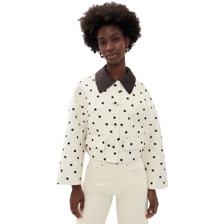 BAUM UND PFERDGARTEN Bebeth Jacket Egret Creme Dot 36