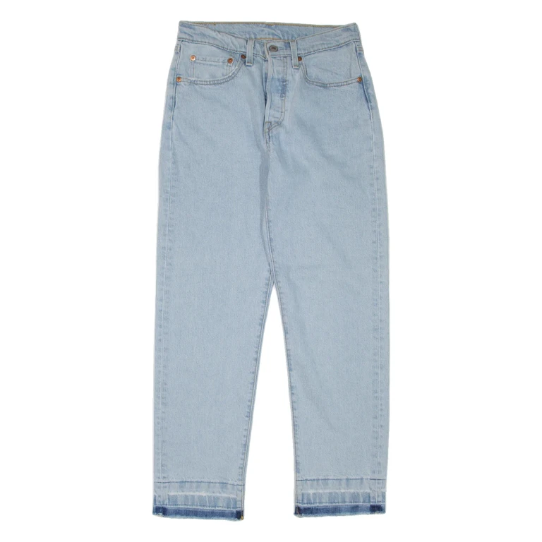 LEVI'S 501 Jeans Womens Blue Regular Straight W26 L28