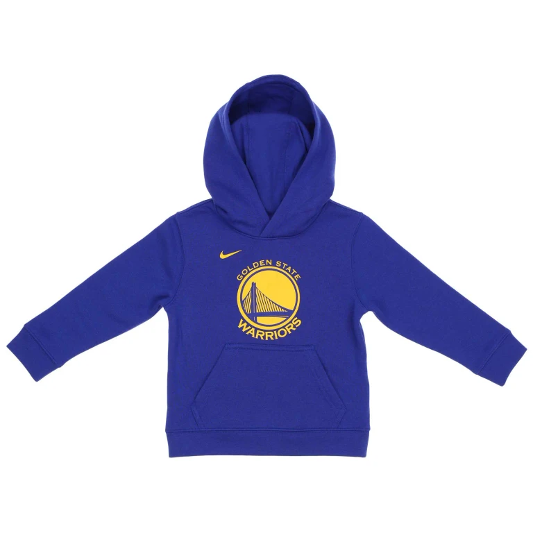 Preschool NBA Golden State Warriors Club Fleece Logo Hoodie Hoodies