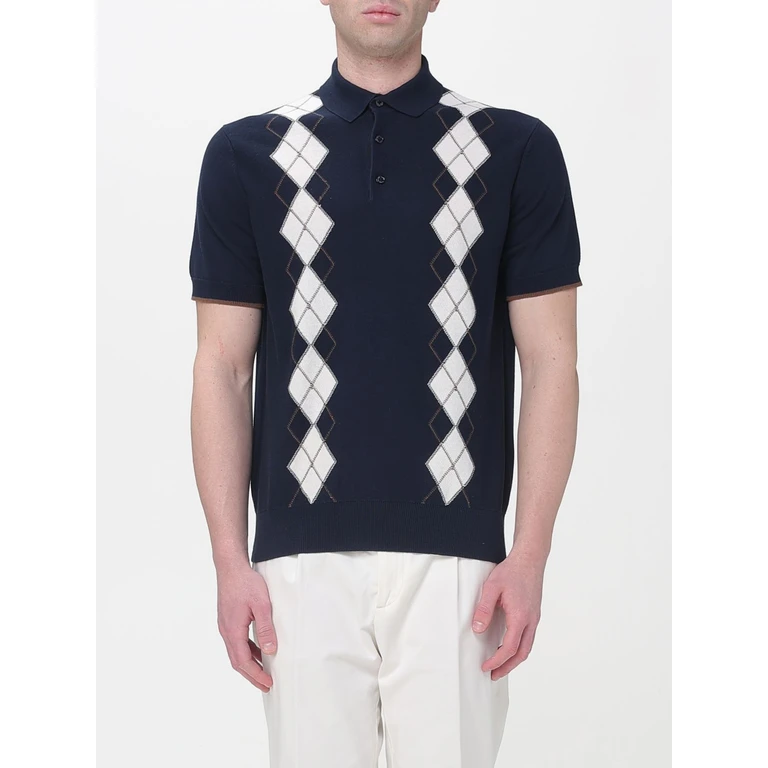 Polo Shirt Men color Blue (A049F9006685)