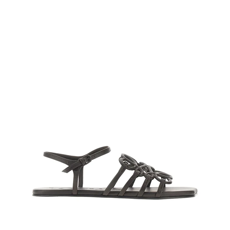 'Petal Anagram' leather sandals Woman 36