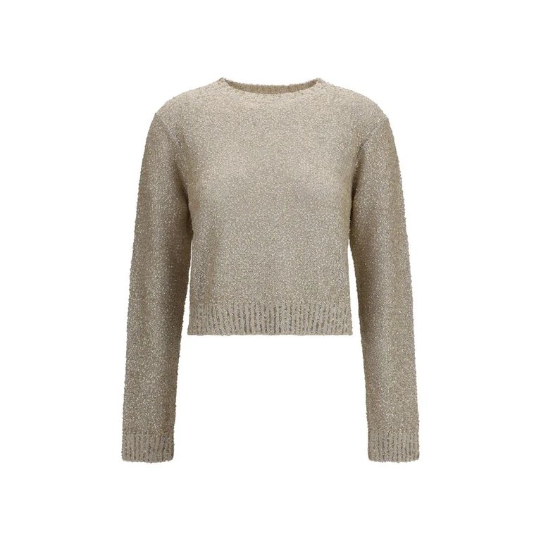 Brunello Cucinelli Beige Linen Sweatshirt Clothing - Women
