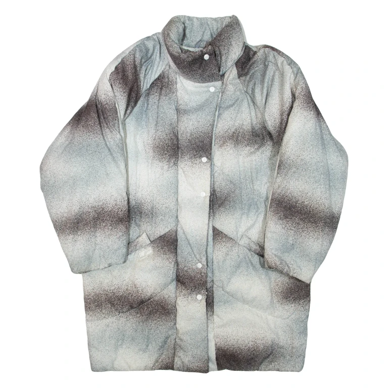 Womens Puffer Jacket Grey L