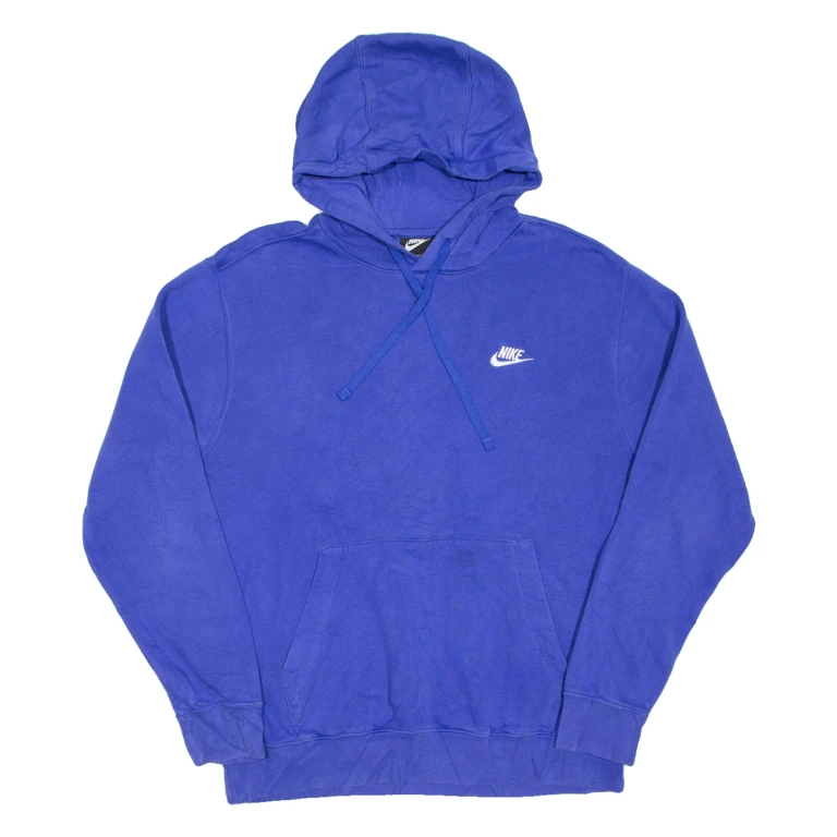 NIKE Mens Blue Hoodie M