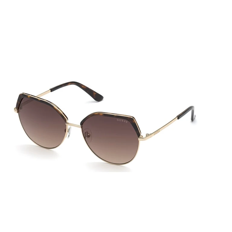 Brown Gradient Butterfly Ladies Sunglasses GU7736 52F 58