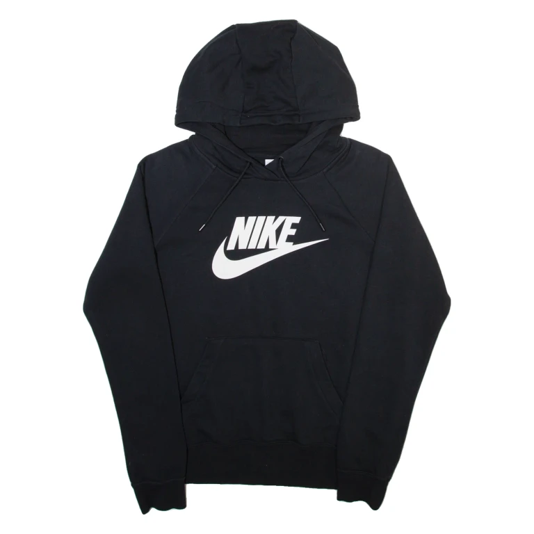 NIKE Mens Black Hoodie S