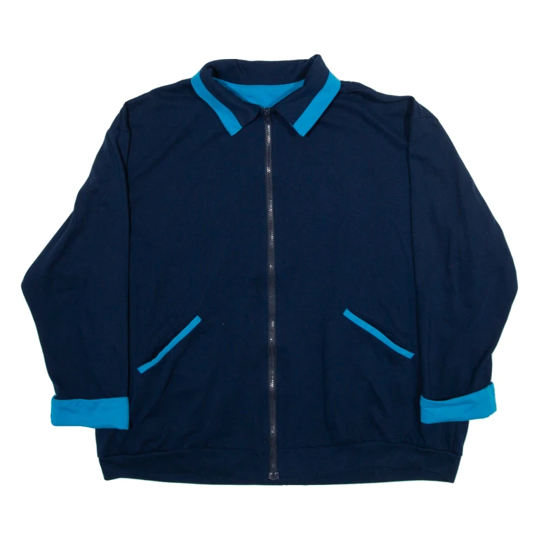 Mens Track Jacket Blue XL