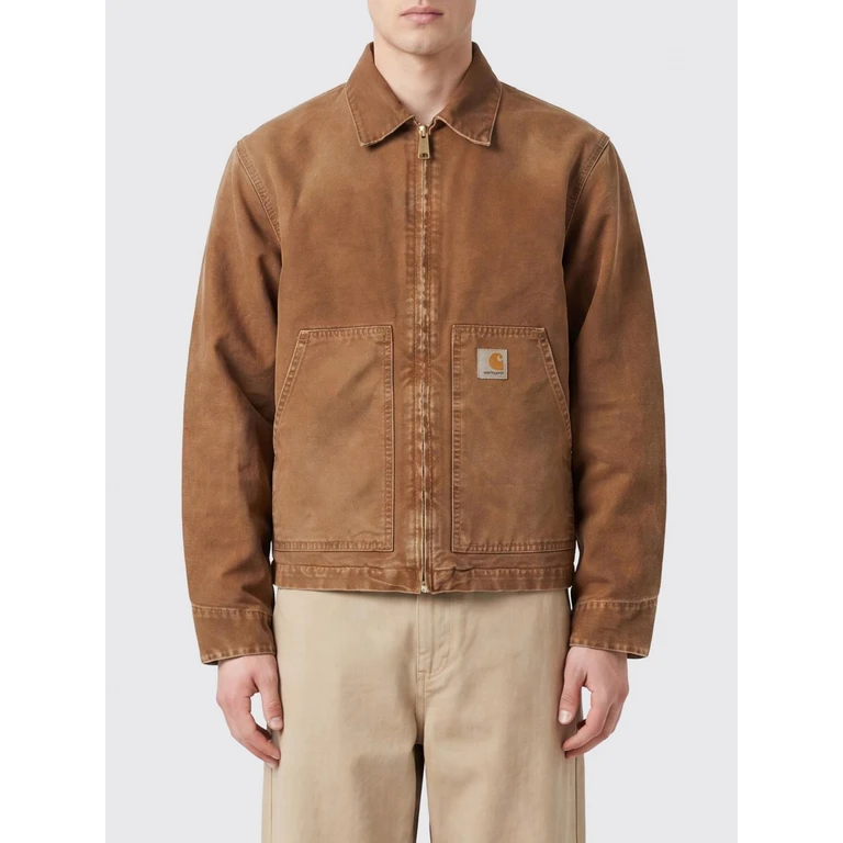 OG Arcan Cotton Shirt Jacket with Zip and Patch Pockets (I0368671FJ17)
