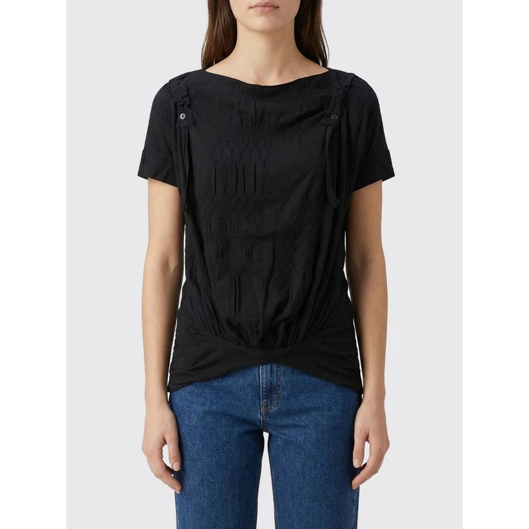 T-Shirt Woman color Black (YQT146742)