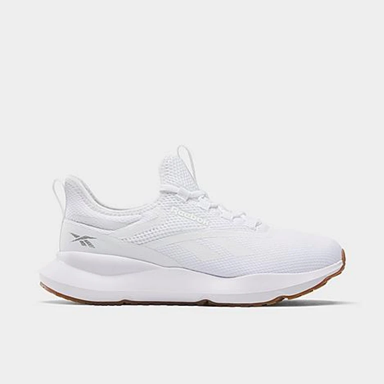 Reebok Women's Cityride Running Shoes in White/Steel/Gum Size: 5.0