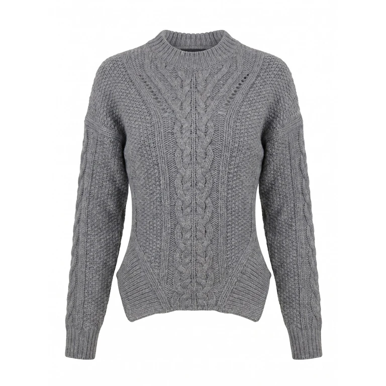 Slim Round Neck Sweater