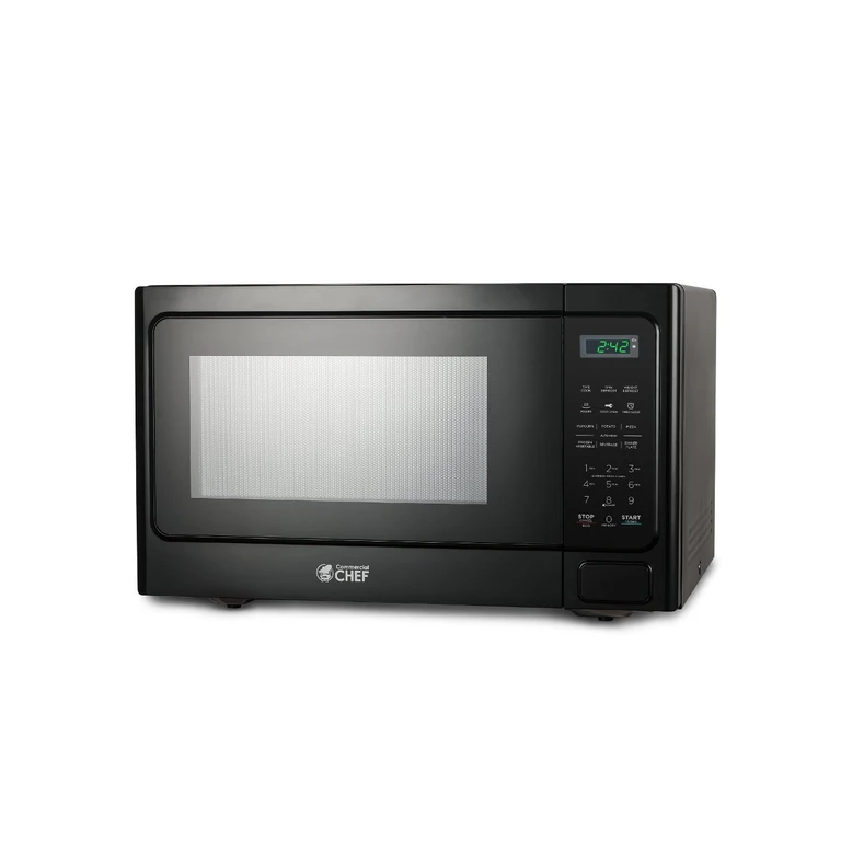 Commercial Chef 1.3 Cu Ft Countertop Microwave - Black