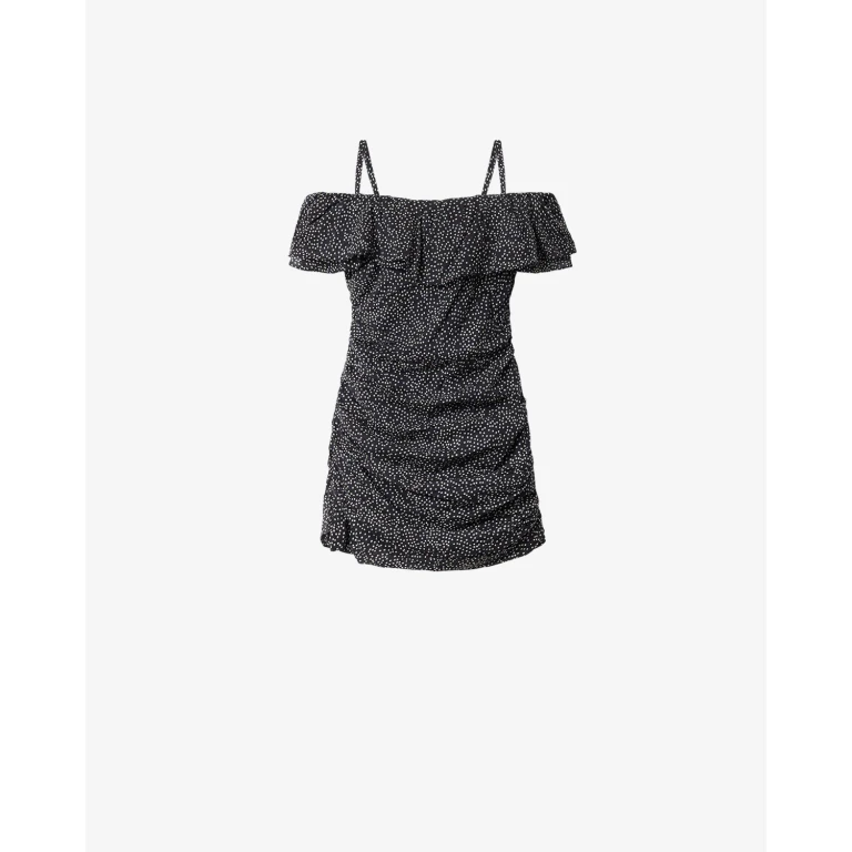 Robe Davilia - Femme - Noir Et Écru - Taille34 - Marant Étoile