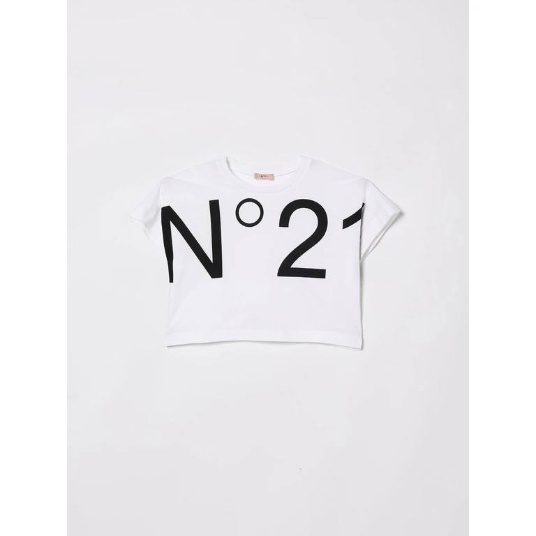 N° 21 T-Shirt Kids color White (N210AAN01530N100)