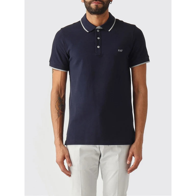 Polo Shirt Men color Navy (NPMB252140STDWB201U806)