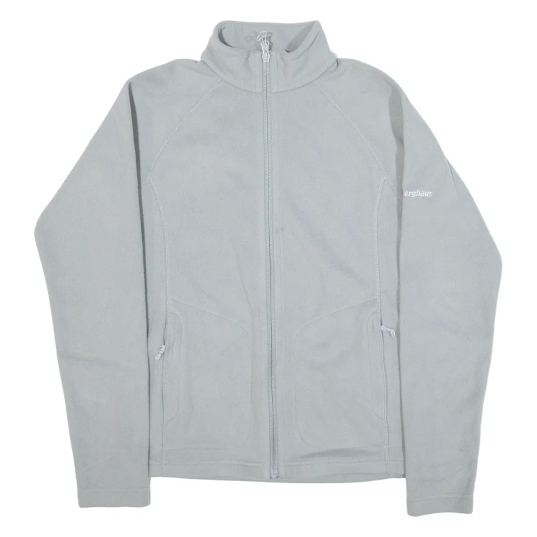 BERGHAUS Womens Fleece Jacket Grey UK 8