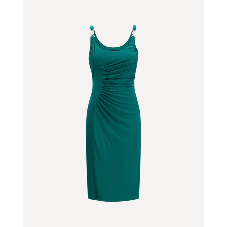 Abito midi in jersey Versace da donna