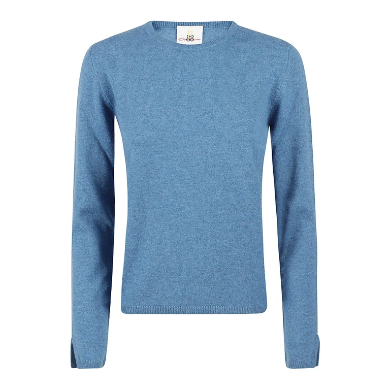 Eleven88 Pull Col Rond - Bleu Clair (MONETOCEANO)