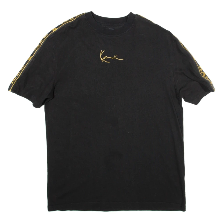 KARL KANI Womens T-Shirt Black S