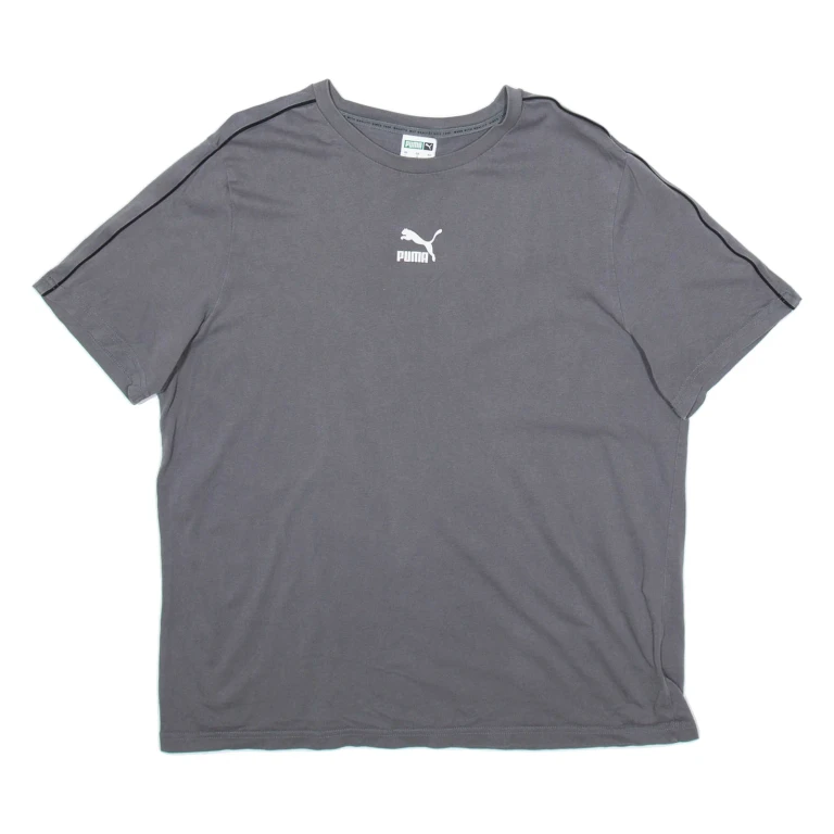 PUMA Mens T-Shirt Grey L