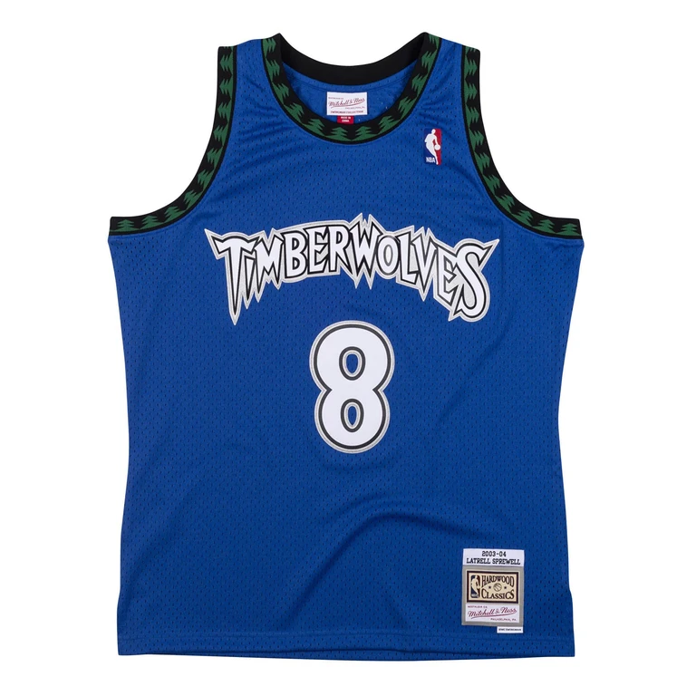 NBA Swingman Jersey Minnesota Timberwolves 2003 Latrell Sprewell