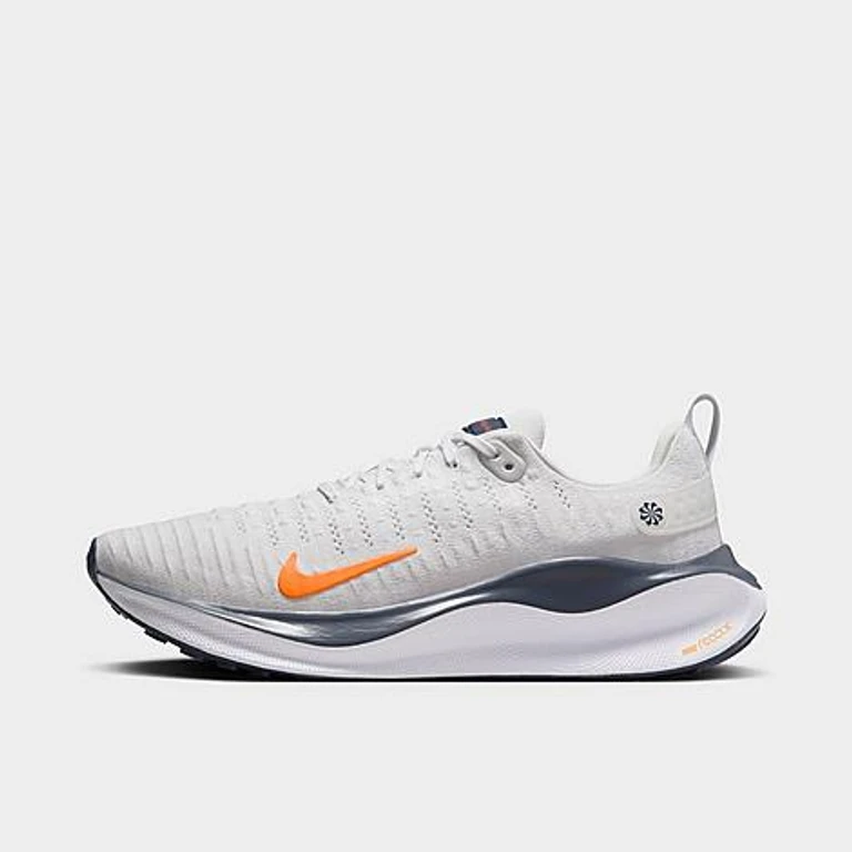 Men's InfinityRN 4 Road Running Shoes in Platinum Tint/Thunder Blue/Summit White Size: 6.0