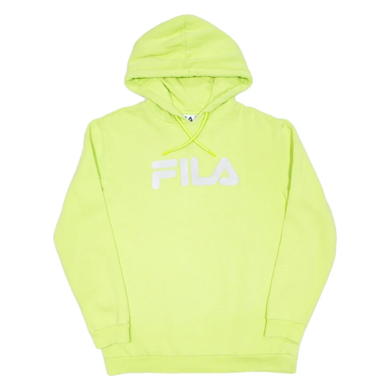 FILA Womens Green Hoodie UK 12