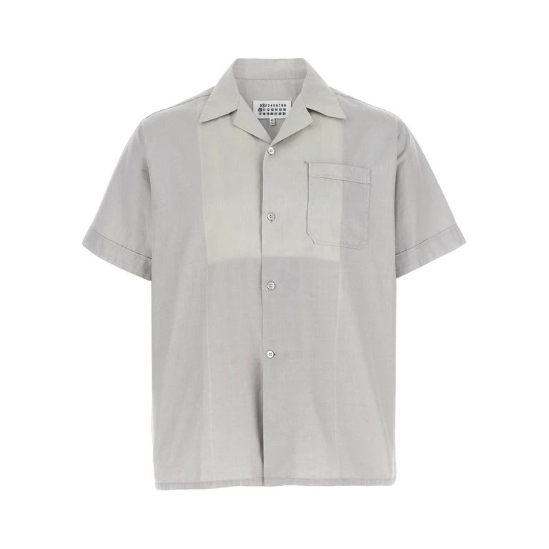 Maison Margiela Gray Cotton Blouse - Men