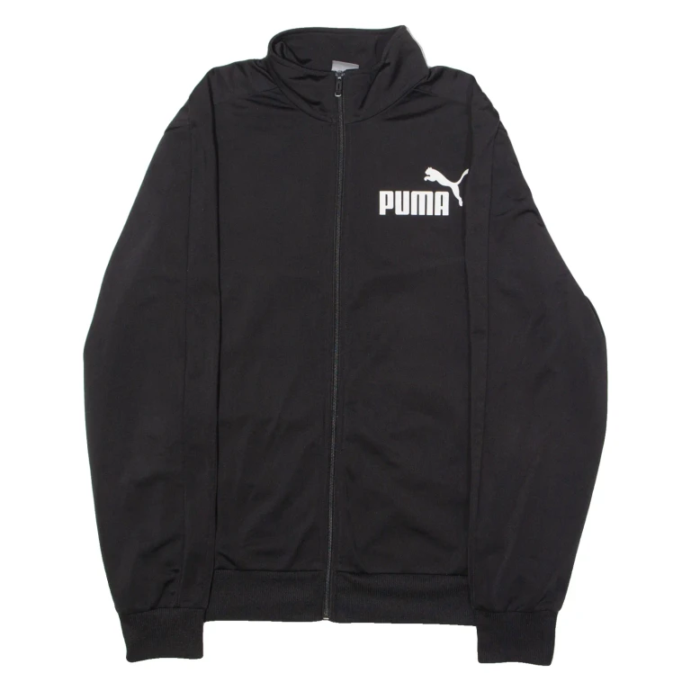 PUMA Mens Track Jacket Black L