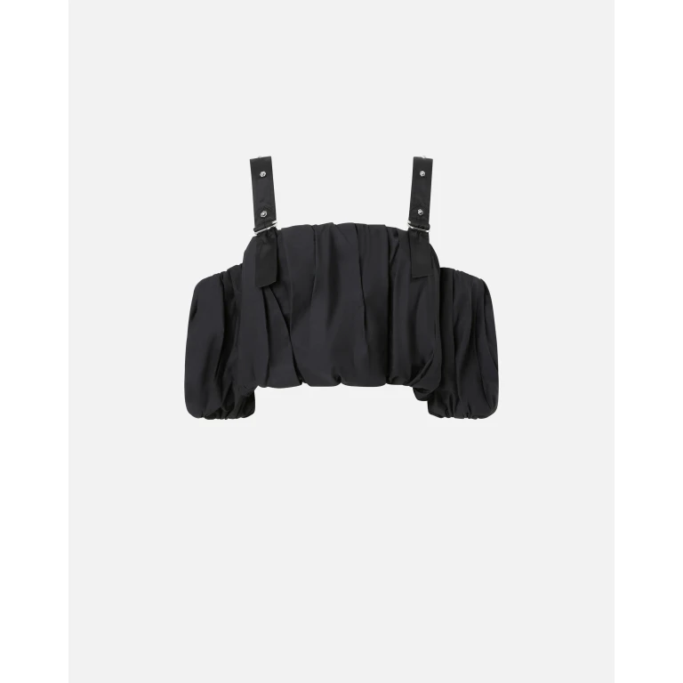 Pinko - Top boule court à épaules dénudées - XS