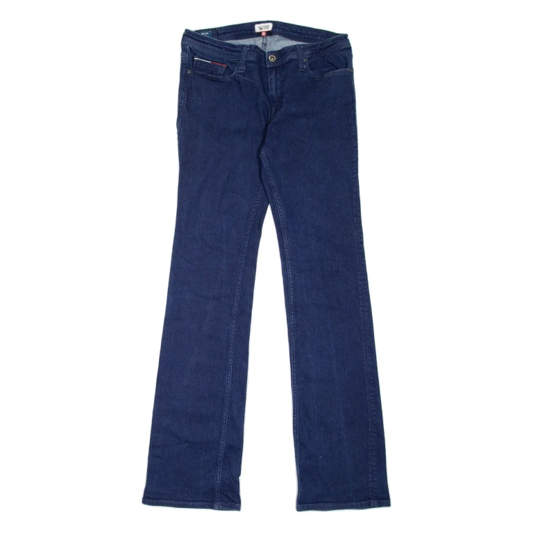 HILFIGER DENIM Mid Rise Womens Jeans Blue Regular Bootcut W31 L34