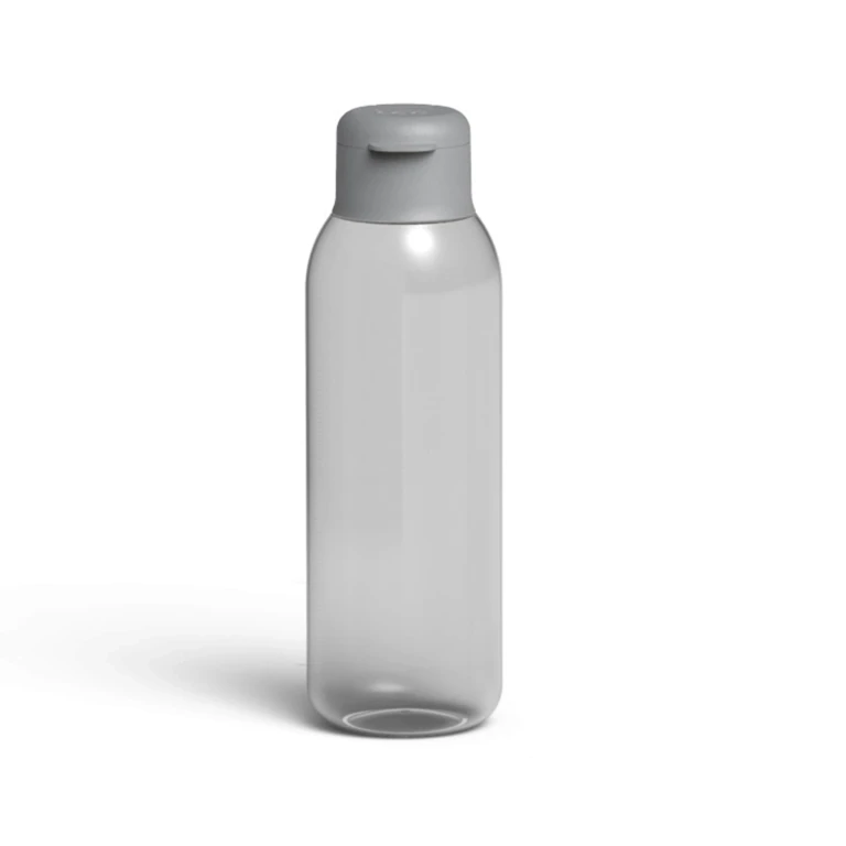 Leo To Go 10" Water Bottle, 25oz., Gray